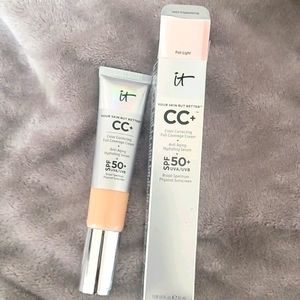 It cosmetics cc cream, shade: "Fair light"